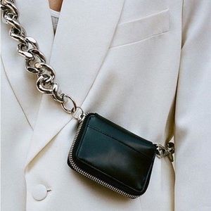 Like Dreams Chain Black Bike Wallet 🌸